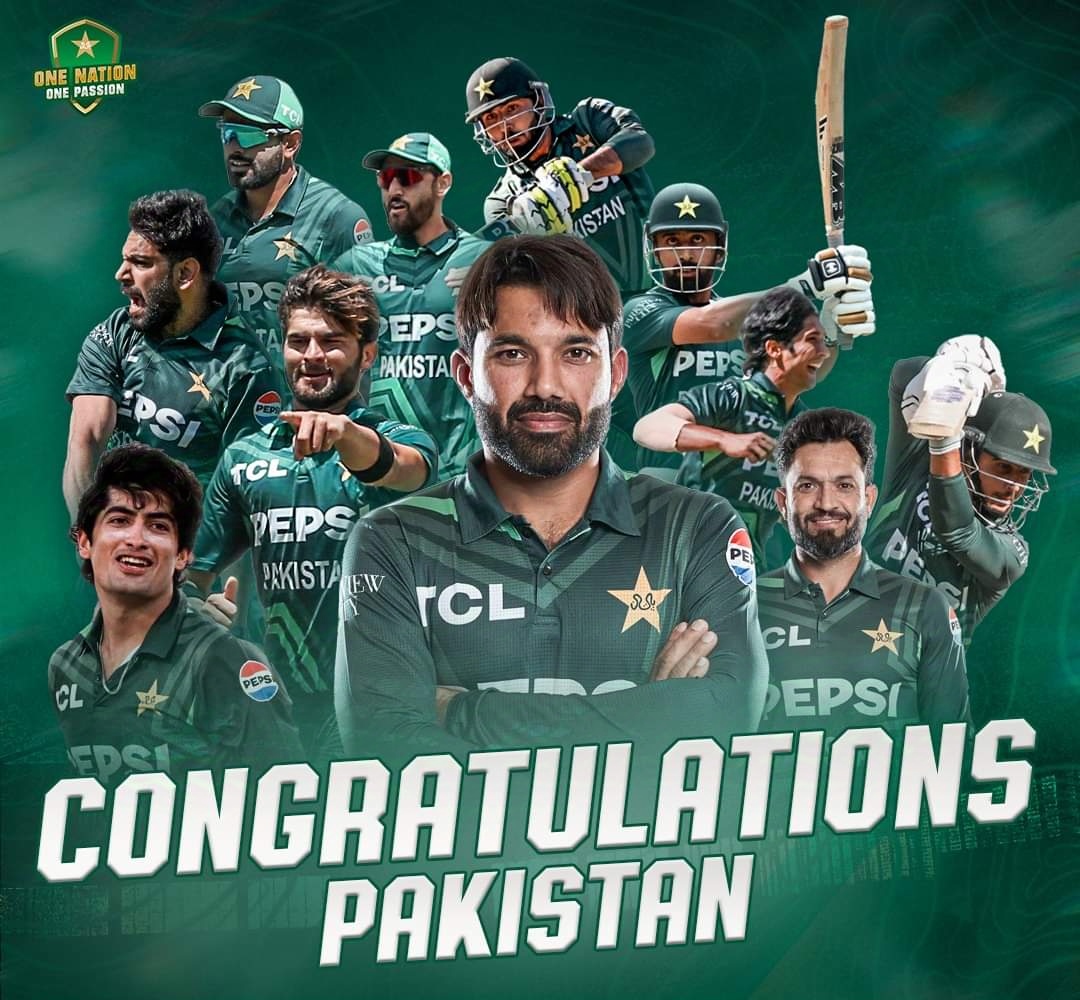 M_khalidfida's tweet photo. Alhamdulillah...♥️♥️♥️
Won ODI series in Australia after 22 years.

#PAKvAUS 
#PCB https://t.co/8gDNMWS11g