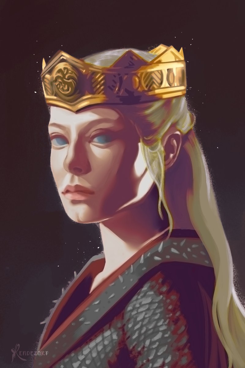 rendezart's tweet photo. the realm's delight ˖ ࣪⭑

#rhaenyratargaryen #houseofthedragon #hotd #artph https://t.co/FNvqsJJcob