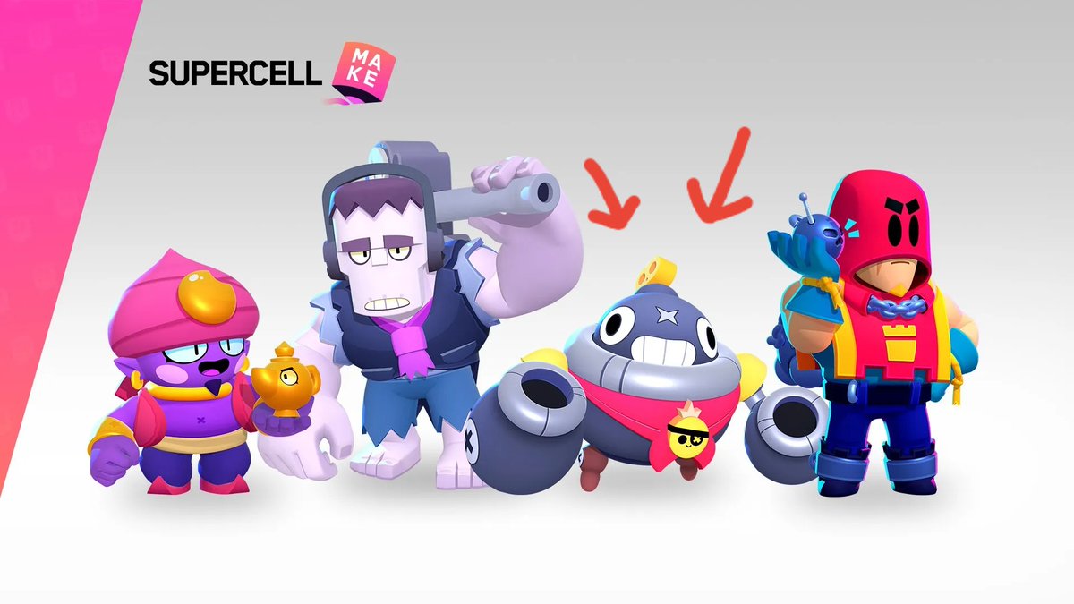 Probably the next Supercell Make for Tick

Do you remember how we used to choose a character for the Supersell Make campaign? Then we chose Frank. There were also campaigns for Jene and Grom, so maybe the next Supersell Make will be for Tick

#BrawlStars #SupercellMake #Tick