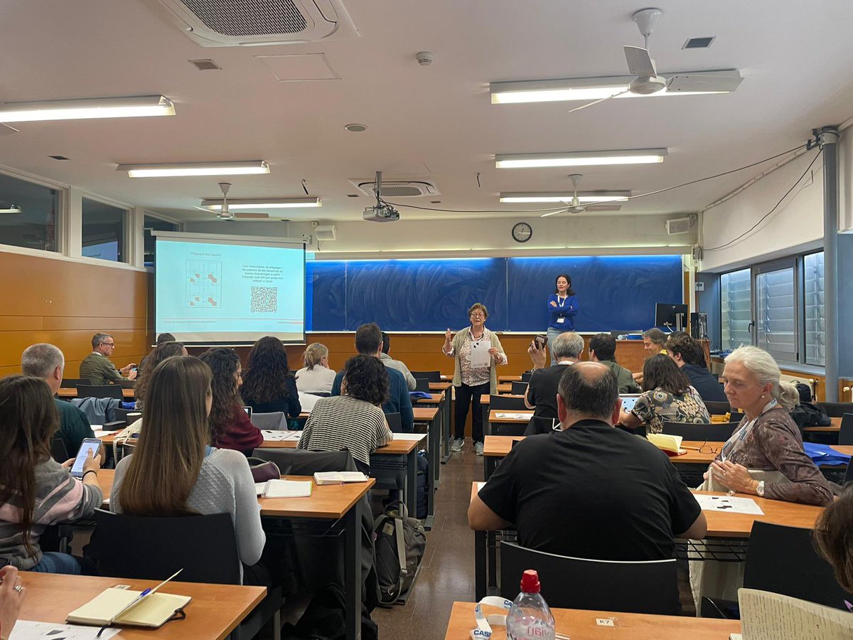 belengarrido (@belen2garrido) on Twitter photo En #26jabeam <a href="/eulaliatramuns/">Eulàlia Tramuns</a> y yo impartimos un taller titulado TESSEL·LES DE PAPIROFLÈXIA I PENSAMENT COMPUTACIONAL. En #26jabeam <a href="/eulaliatramuns/">Eulàlia Tramuns</a> y yo impartimos un taller titulado TESSEL·LES DE PAPIROFLÈXIA I PENSAMENT COMPUTACIONAL.