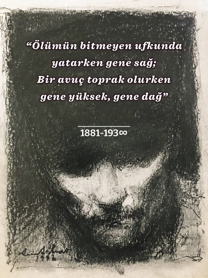 Daima bizimlesin.
#10Kasım