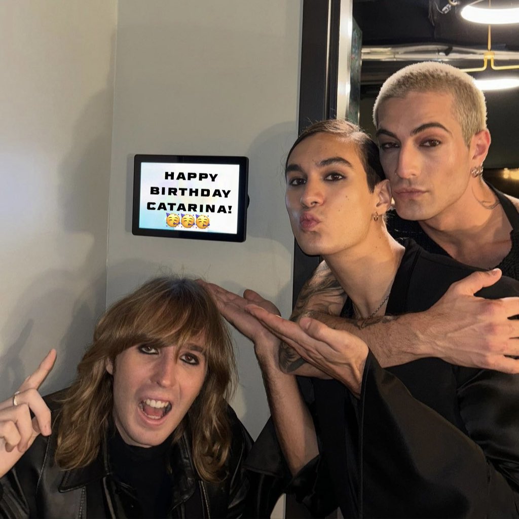 HAPPY BIRTHDAY TO MY MÅ TWIN &amp; BESTIE <a href="/catarinas94/">Cåtarina</a>!🥳🎈🎉♥️✨

Hope you have the best bday &amp; all your wishes will come true! Thanks for the great talks and support (and for being the best PA team for Ethan 🕵🏻‍♀️)! 🫶🏼

Our babes already started the bday party as you can see! 😏🎉😂