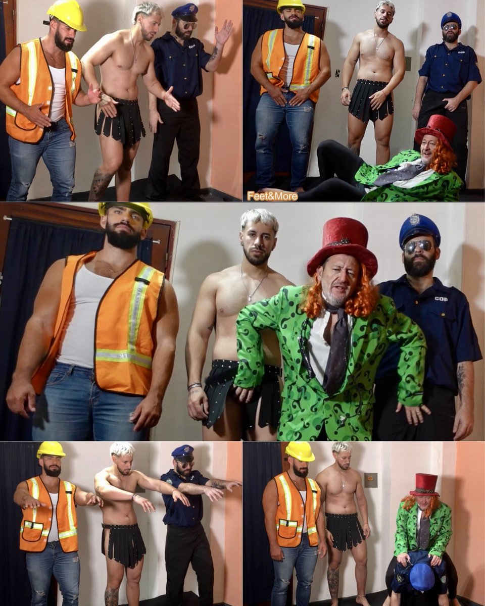 The Ringmaster’s hypnotic circus is here, taming men under his control to perform without a thought! 🌀🎪 😈 

<a href="/feetmalemore/">Feet&more</a> 

➡️ Click here to see these three friends become his debut acts: watchfighters.com/posts/fer_turn…