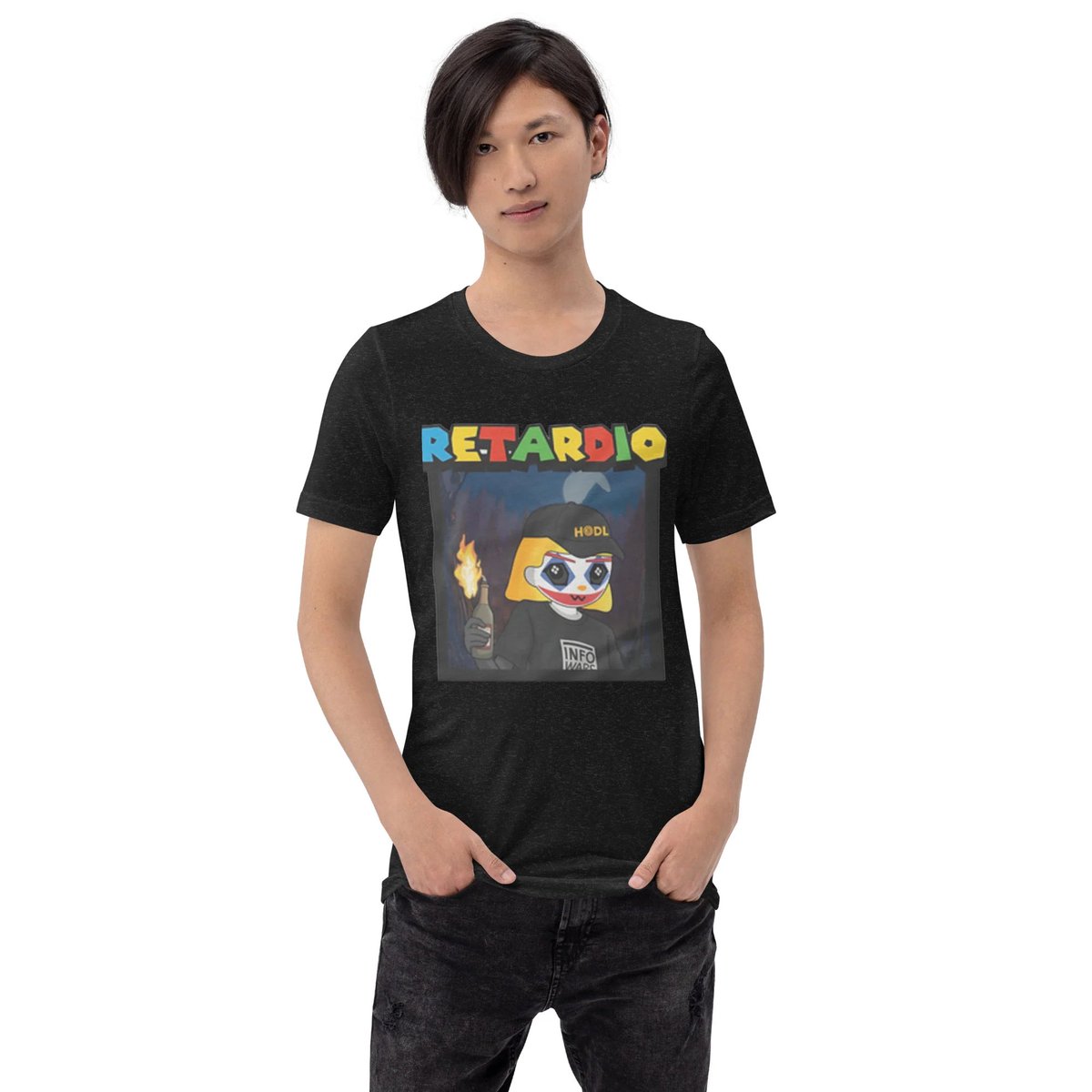 onchainshirts's tweet photo. Wait until $Retardio is a 10B coin @onchainshirts

Shirts now available here 

https://t.co/eOiOHCoSFh https://t.co/32BvS0PFVZ