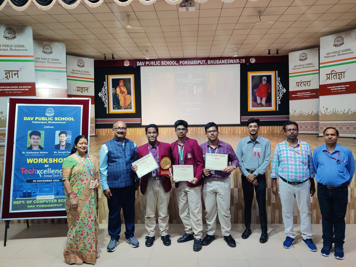 BiswaMohan2021's tweet image. #TechXcellence2:Unlock the future with hands-on AI: a workshop to empower, inspire, and innovate
@davpokhariput