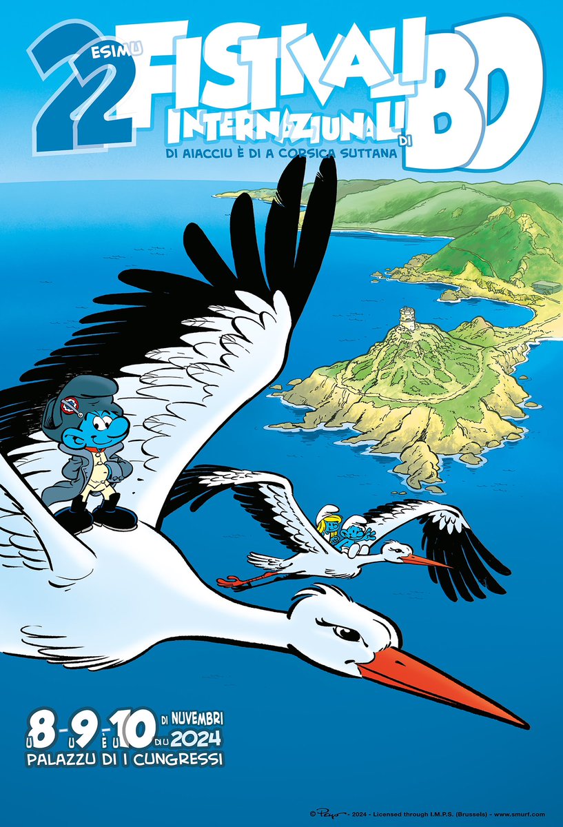 📍Festival international de la BD 🖍️
🔗 isula.corsica/culture/22eme-…
<a href="/VilledAjaccio/">Ville d’Ajaccio - Cità d'Aiacciu</a>  <a href="/IsulaCorsica/">Cullettività di Corsica - Collectivité de Corse</a>