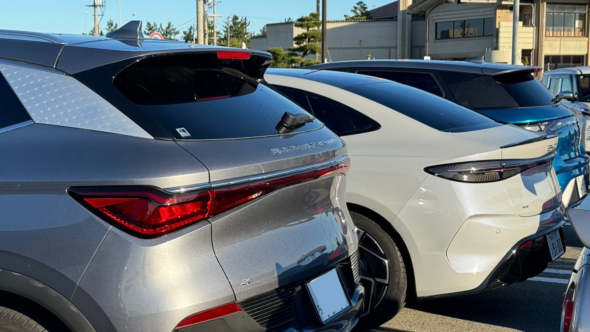 maxxam_T's tweet image. 本日のハイライト
BYD3兄弟揃い踏み✨

#BYDATTO3
#BYDDOLPHIN  
#BYDSEAL  
#ありかもBYD