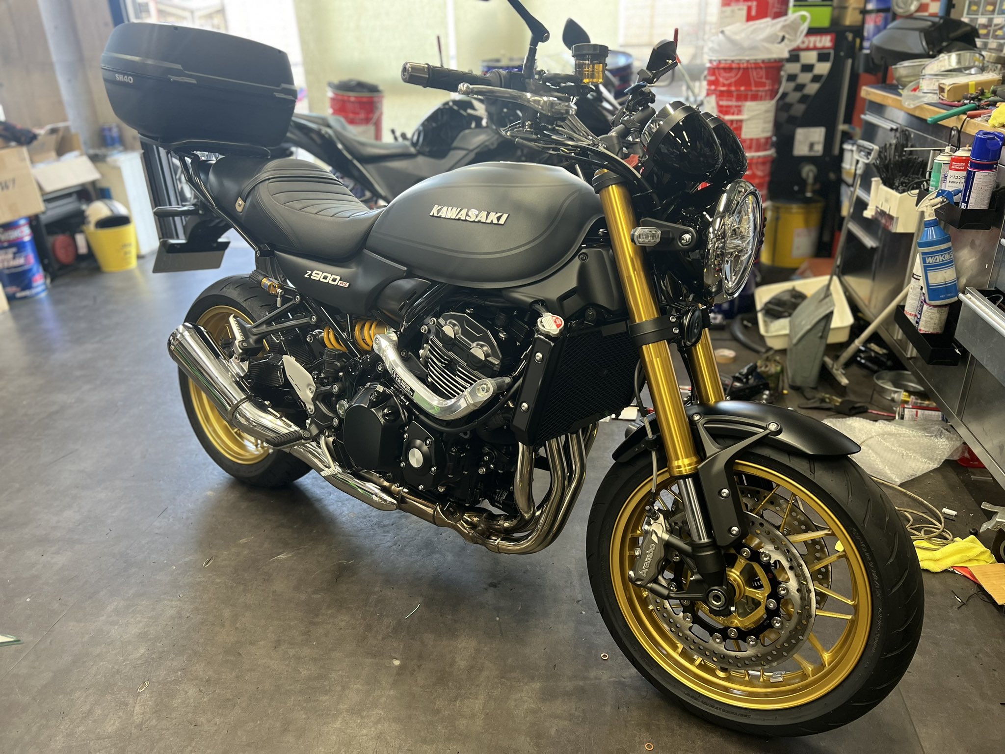 アールズギア│サブフレーム│Z900RS/CAFE｜オレンジゴールド Z900RS('17～'22)('23～)サブフレーム（オレンジゴールド）[AC00