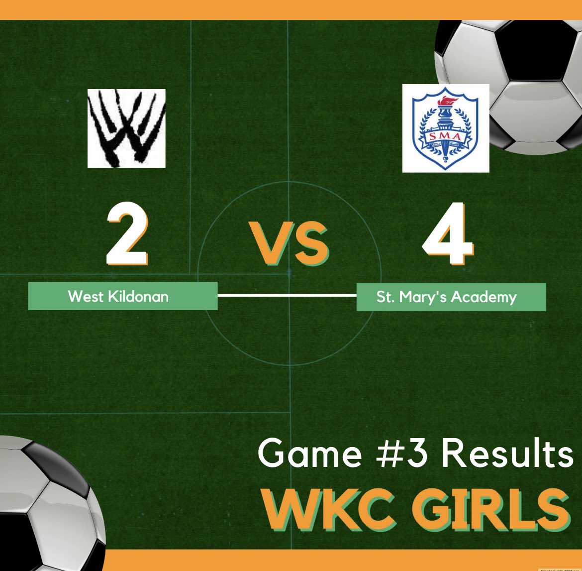 WKCSoccer's tweet photo. JV Boys Soccer advance to 6-0 on the season with a 9-0 win over SJR!

Girls Soccer fall 4-2 to St. Mary’s Academy by a score of 4-2, moving to 1-2 on the season. https://t.co/xMBdUbRc1Z