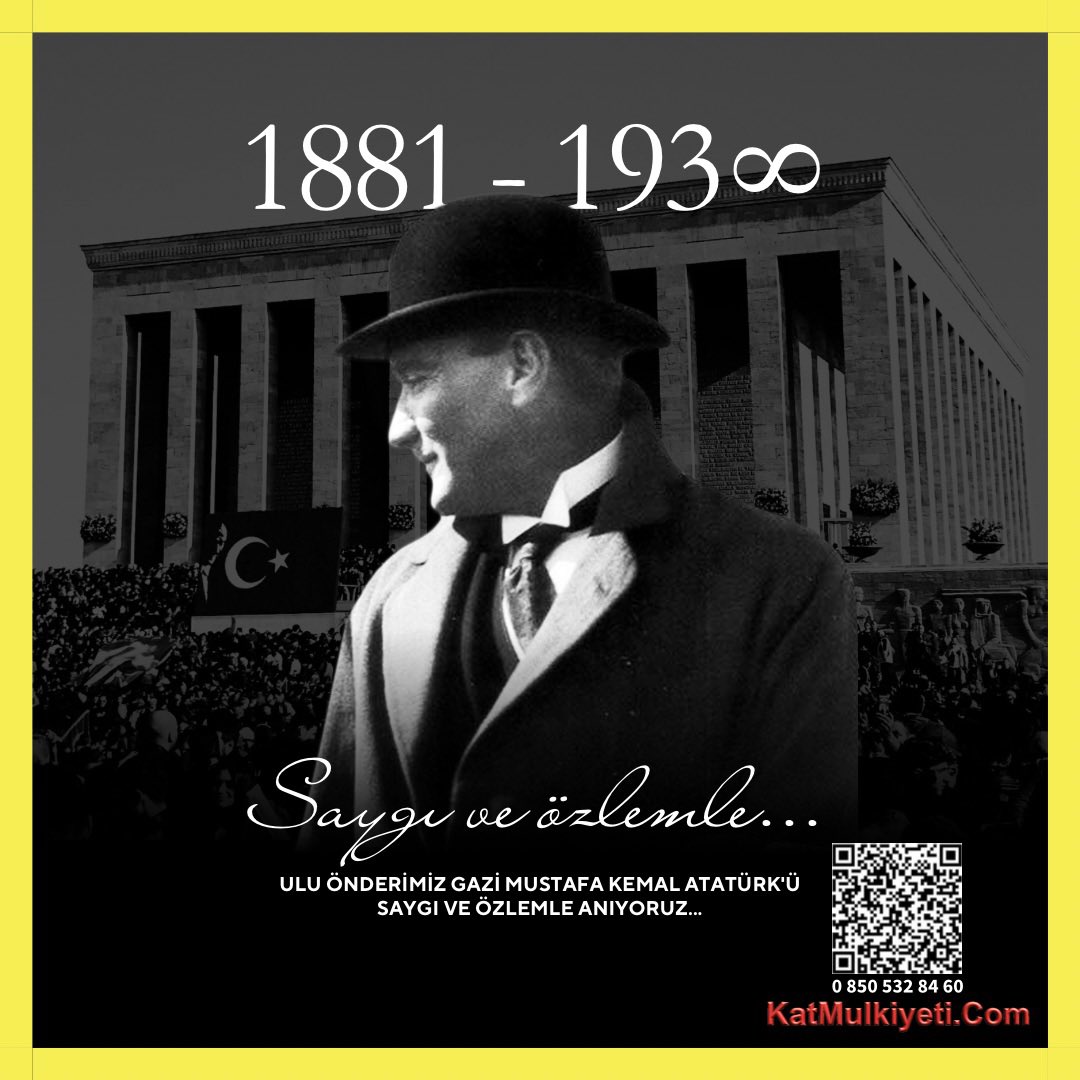 Cumhuriyetimizin kurucusu Önder Mustafa Kemal ATATÜRK`ü sevgi, saygı ve özlemle anıyoruz.

#10kasım 
#mustafakemalatatürk