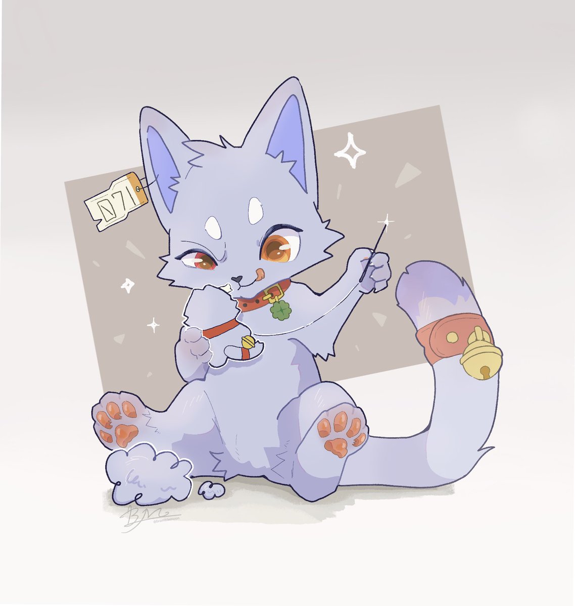 bramble_moon's tweet photo. Make plushie using his own fur

————————————-
*Gift for friend* https://t.co/Mqkn67mI0v