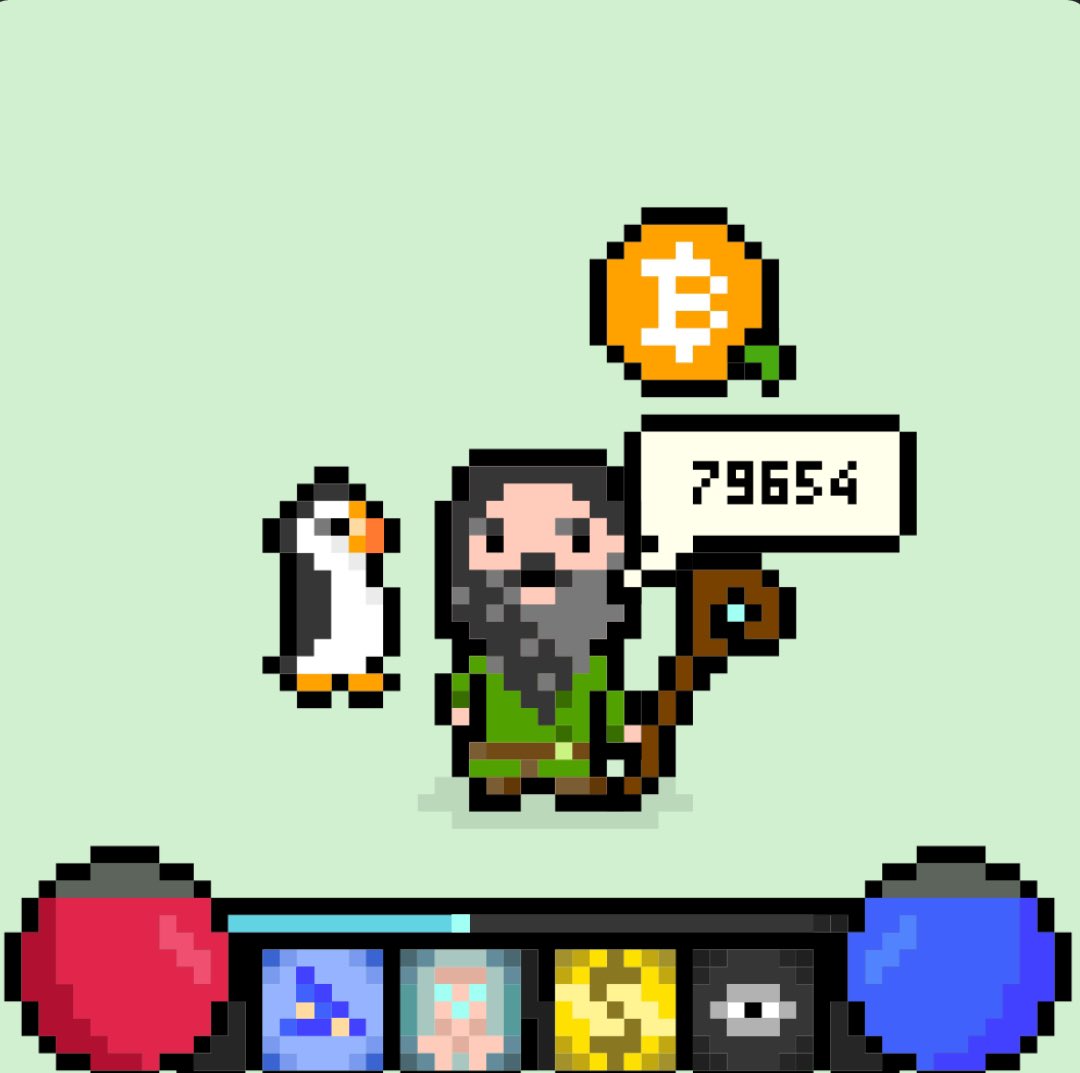 nest3gg's tweet image. My @PixlWizardsNFT unique utility telling me the Bitcoin price 

What else can my wizard do?