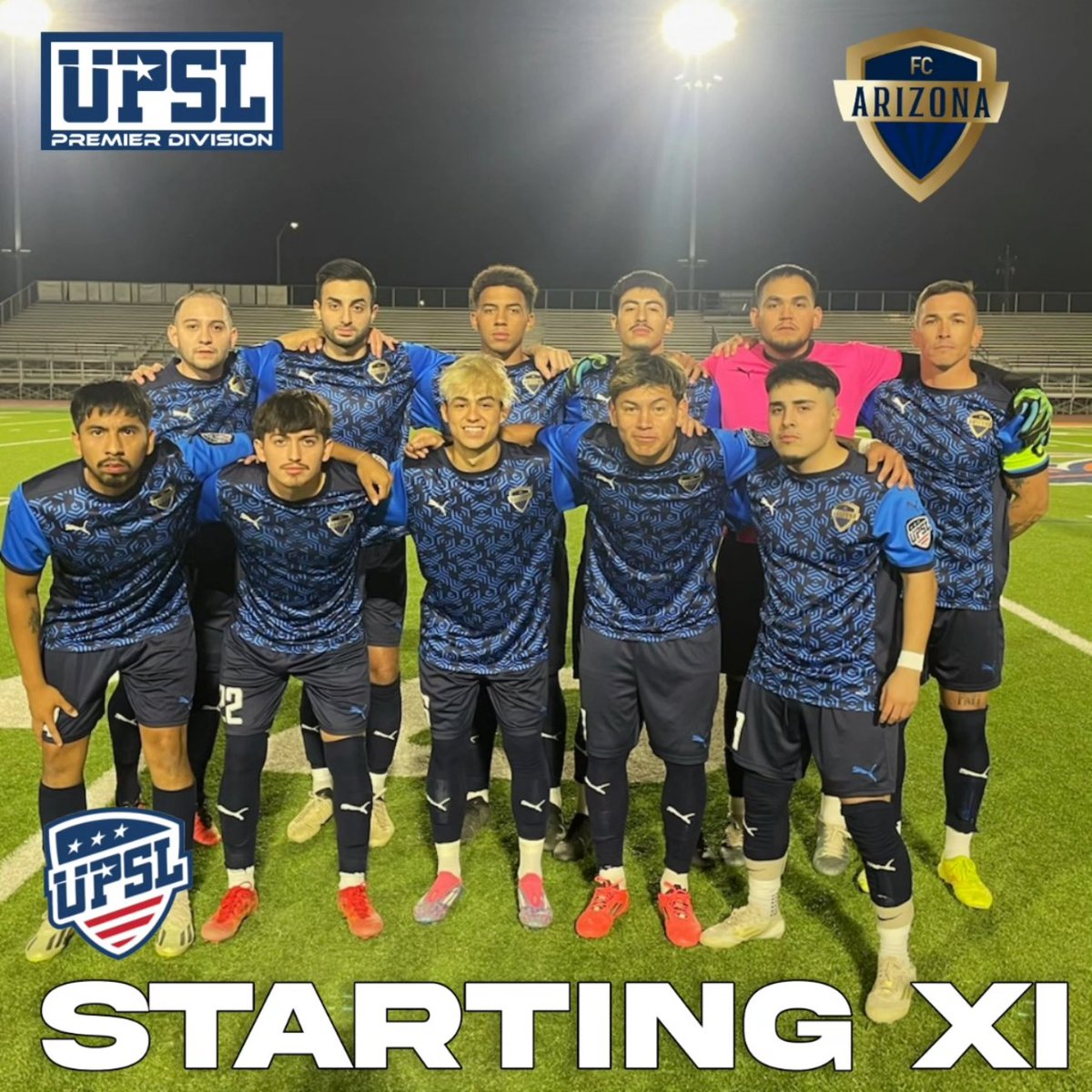 Full-time Score Update! 2-2. Both teams gave it their all! ⚽️🔥
#ourstateourteam showing up strong in this match, setting the standard for the competition! 🙌
#fcaz absolutely brought their A-game tonight, proving they are a force to be reckoned with in the UPSL Premier league!