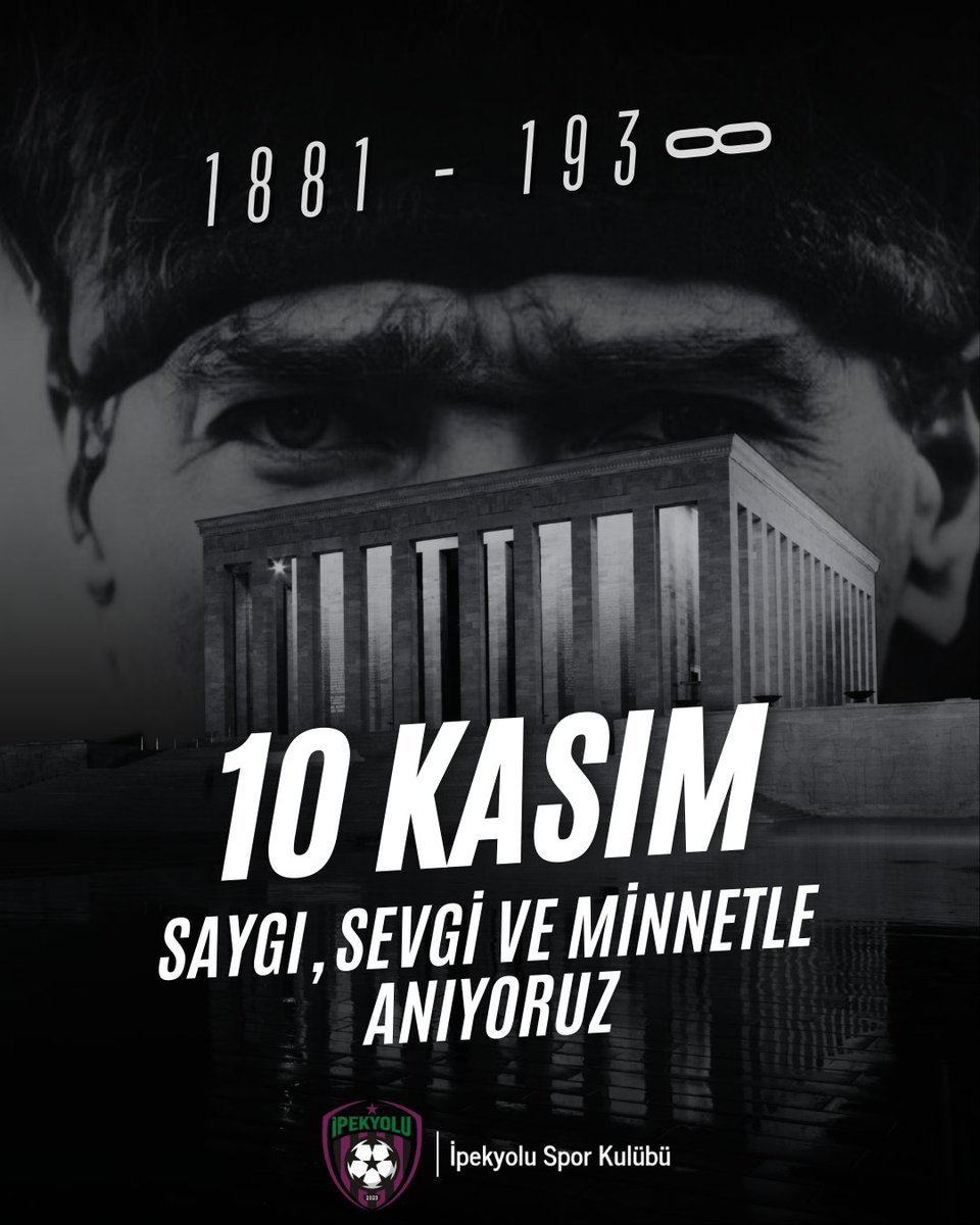 Saygı, Sevgi ve Minnetle Anıyoruz...
#10kasım 
#atatürk 
#mustafakemalatatürk 
#türkiye