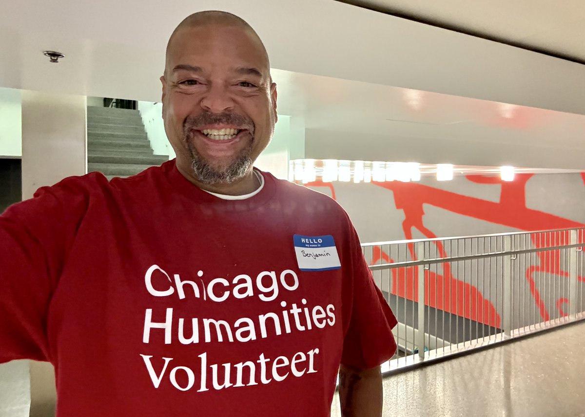 Ben_Henning's tweet photo. The way I got outta my head tonight (after this intense week) was to volunteer for @chihumanities and the panel discussion, "Hoop Dreams at 30". With the 2 stars of the documentary (Arthur Agee &amp; William Gates), the producer, director, and J.A. Adande moderating. Just fantastic. https://t.co/csLgykAc4d