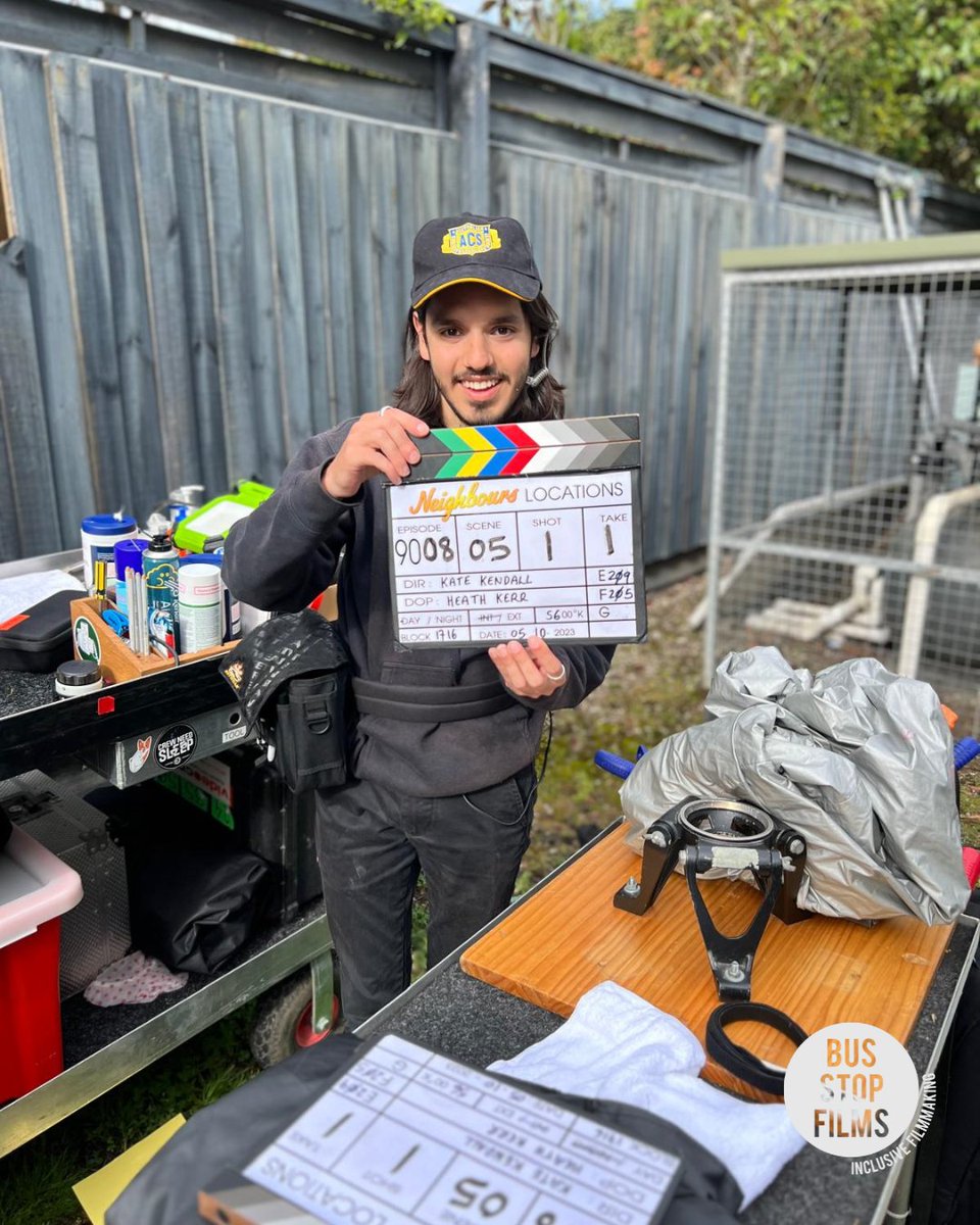 Participant Spotlight ⚡Rhys Ballis is one of our Melbourne participants and member of Bus Stop Employment. Rhys has worked on films like This Is Going To Be Big and My Melbourne, and also completed a traineeship with the camera crew on the set of Neighbours.