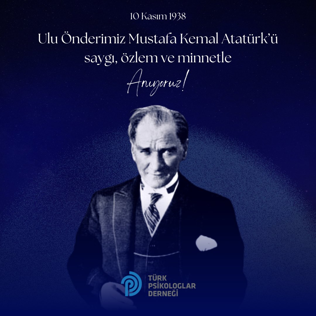 Ulu Önderimiz Mustafa Kemal Atatürk'ün en büyük mirası olan Cumhuriyetimizin aydınlık değerleri rehberliğinde, bilime ve insan haklarına olan sarsılmaz bağlılığımızla ülkemizin huzur ve refahına katkıda bulunma kararlılığımızı yineliyoruz.