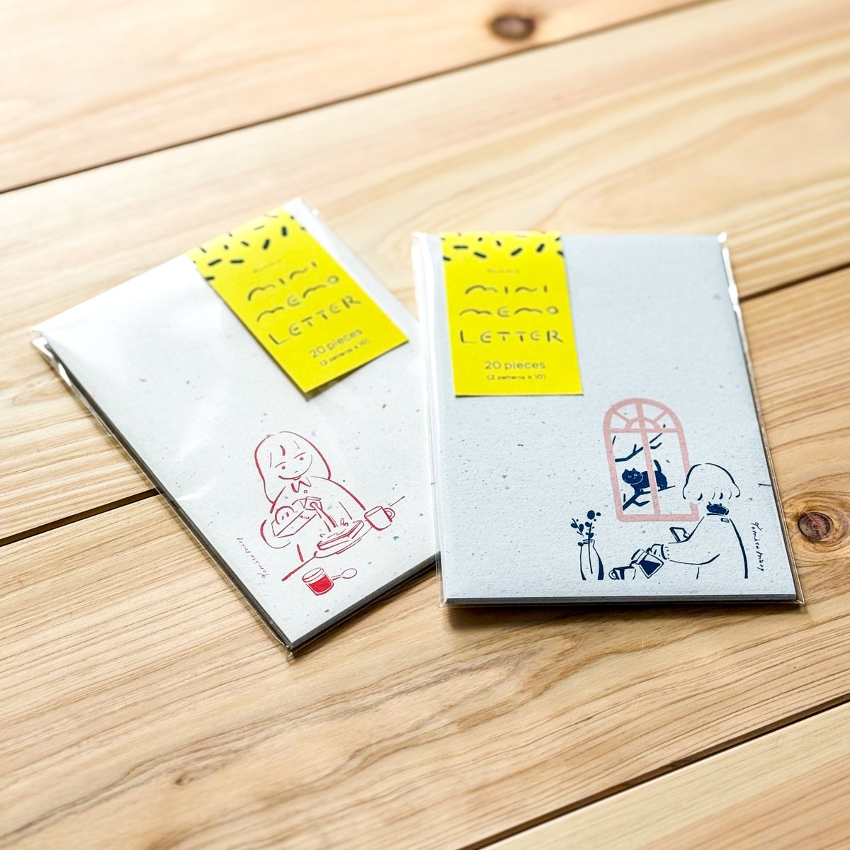 新作で「ミニレターセット」を販売します。
一筆箋が欲しいシーンが結構あり、自分が使いたくて作りました…
紙も可愛いものを選んだので、楽しく使ってもらえると思います❤️🔥
#デザフェス60
#デザフェス60お品書き