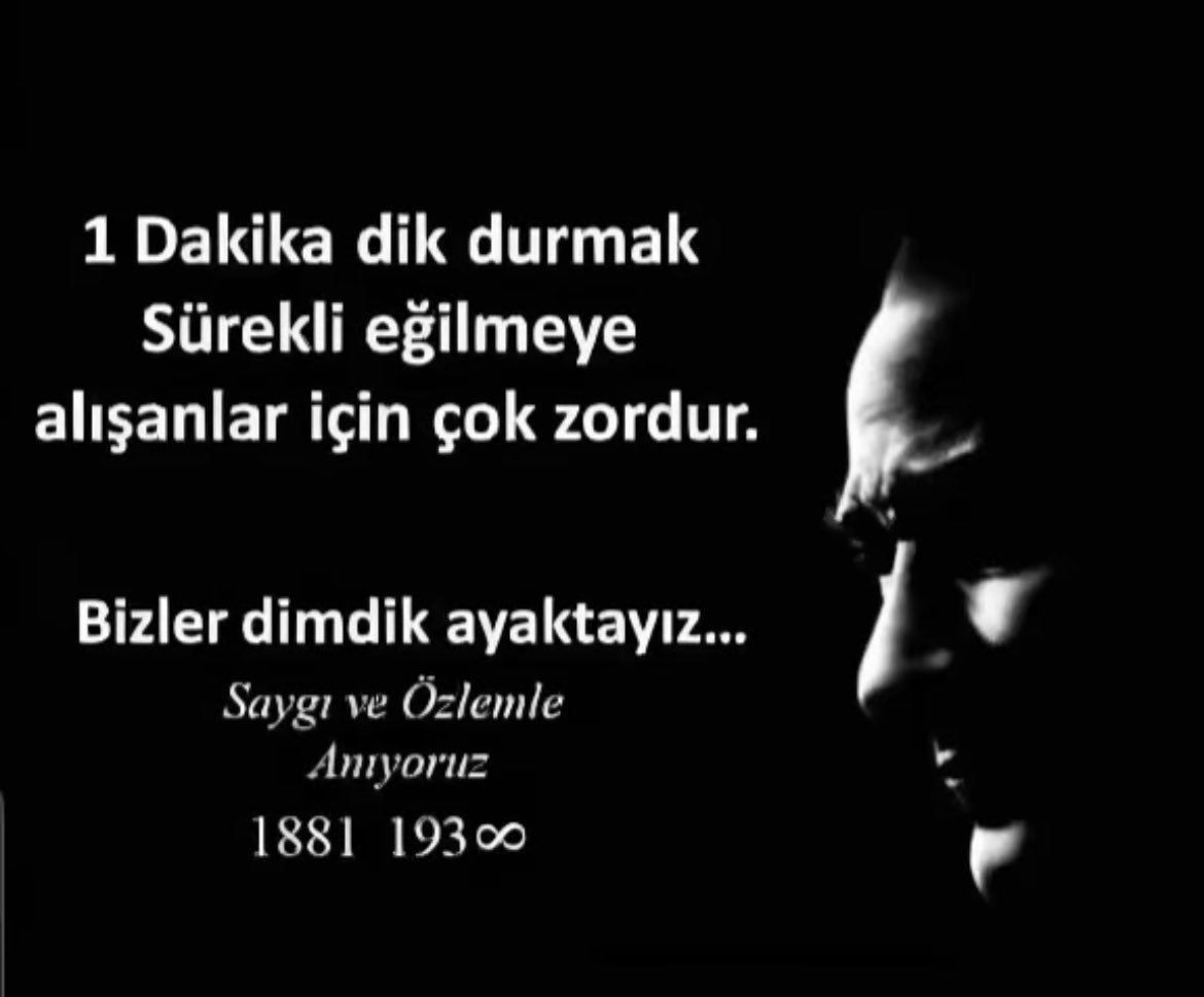 Saygı özlem ve minnetle
#Başkomutan