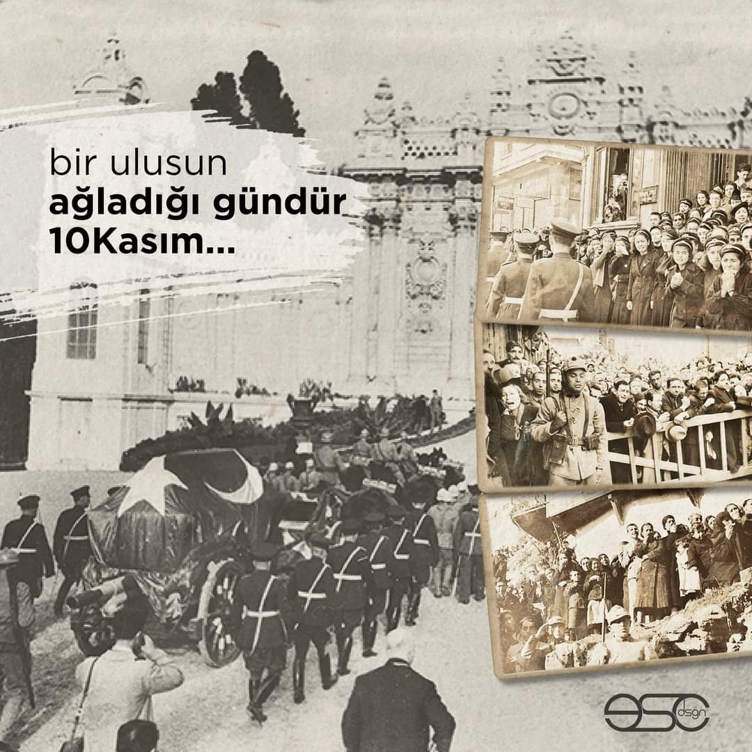 Ulu önderimiz Mustafa Kemal Atatürk'ü kaybedişimizin 85. yılı... Tüm kalbimizle özlüyor, saygı ve rahmetle anıyoruz. #10Kasım #Atatürk #MustafaKemalAtatürk #atam #atamizindeyiz #özlem #minnet #Türkiye #Cumhuriyet