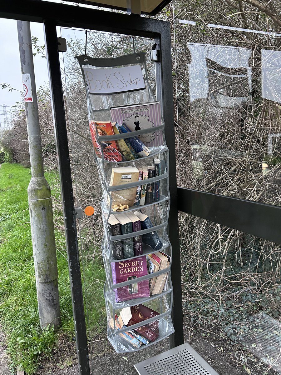 BOOK SWAP

What a great idea, bus stop alone Ellen Rd #aylesbury #books #bookswap