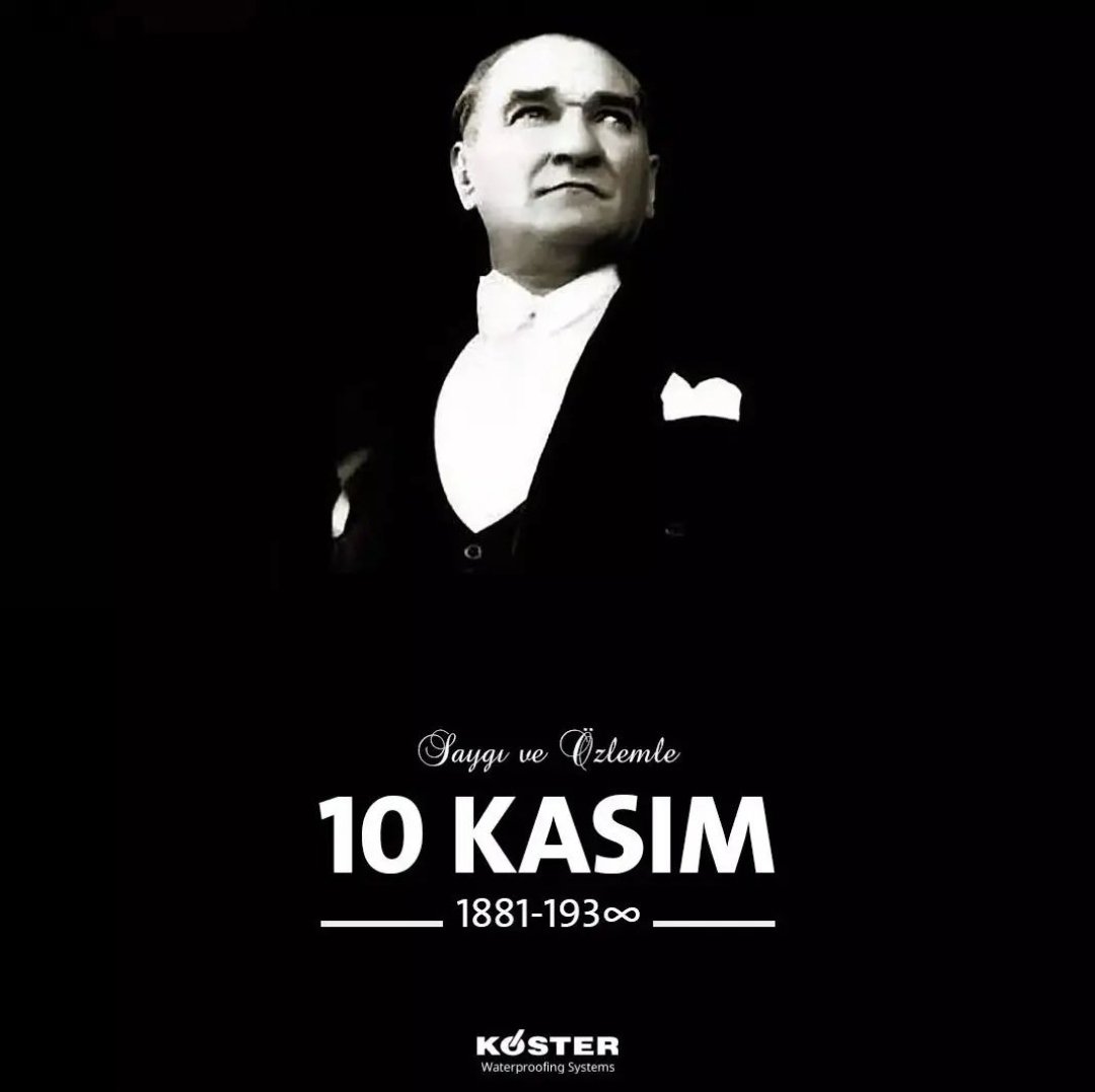 kosteryapi's tweet photo. Saygı ve özlemle...

#MustafaKemalAtatürk https://t.co/HvPsq0KiPr