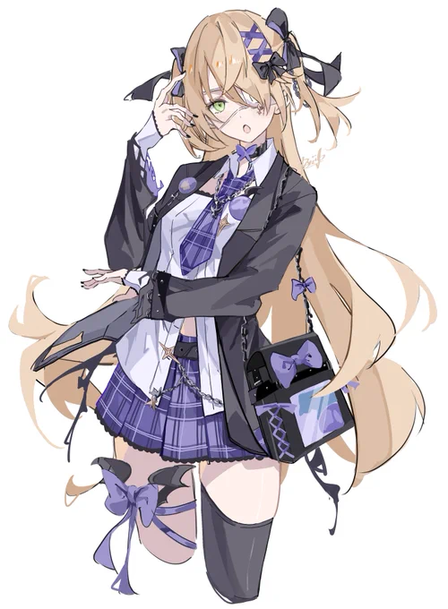 フィッシュル 可愛すぎて衝動描きした 
