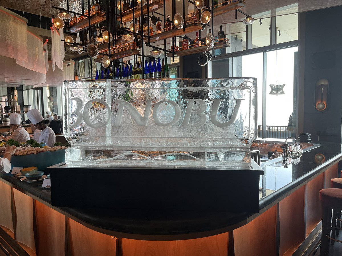 Lovely day at #nobu 30 years of their signature dishes. Back to the diet on Monday.