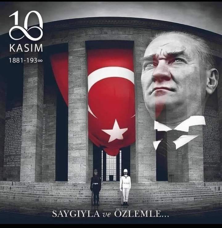 Cumhuriyetimizin kurucusu Gazi Mustafa Kemal Atatürk’ü vefatının 86. yılında rahmet, minnet ve saygıyla anıyorum.
#10Kasım