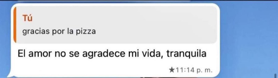 “el amor no se agradece” 🥺