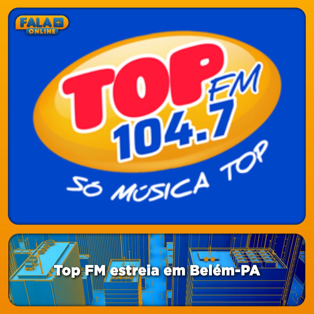 falamaisonline's tweet photo. Top FM estreia em Belém-PA.
https://t.co/5YrluezARH
#RádioTopFM #TopFM #Rádio #FalaMaisOnline https://t.co/zIp6PREwzw