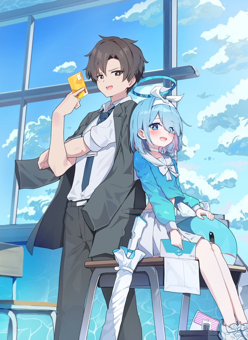 【ブルアカ】 アロナ
二人で最強 😊
#ブルアカ #アロナ 