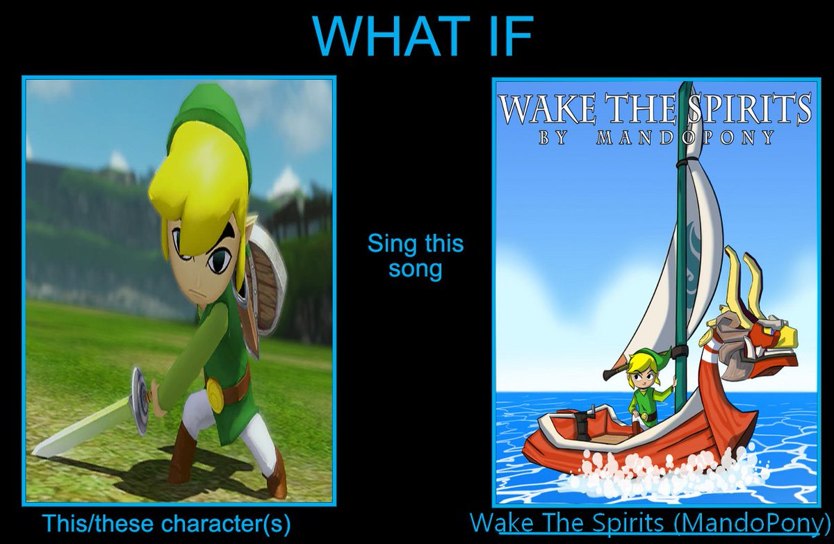 aaliyah_rosado's tweet photo. Toon Link Sings Wake The Spirits Song by MandoPony!
A gift for you @toonlinkmario.
#ToonLink #MandoPony #TheLegendofZelda #WakeTheSpirits #LegendofZelda #TheLegendofZeldaTheWindWaker #LegendofZeldaTheWindWaker #LinkLegendofZelda https://t.co/rq9HOpH2f6