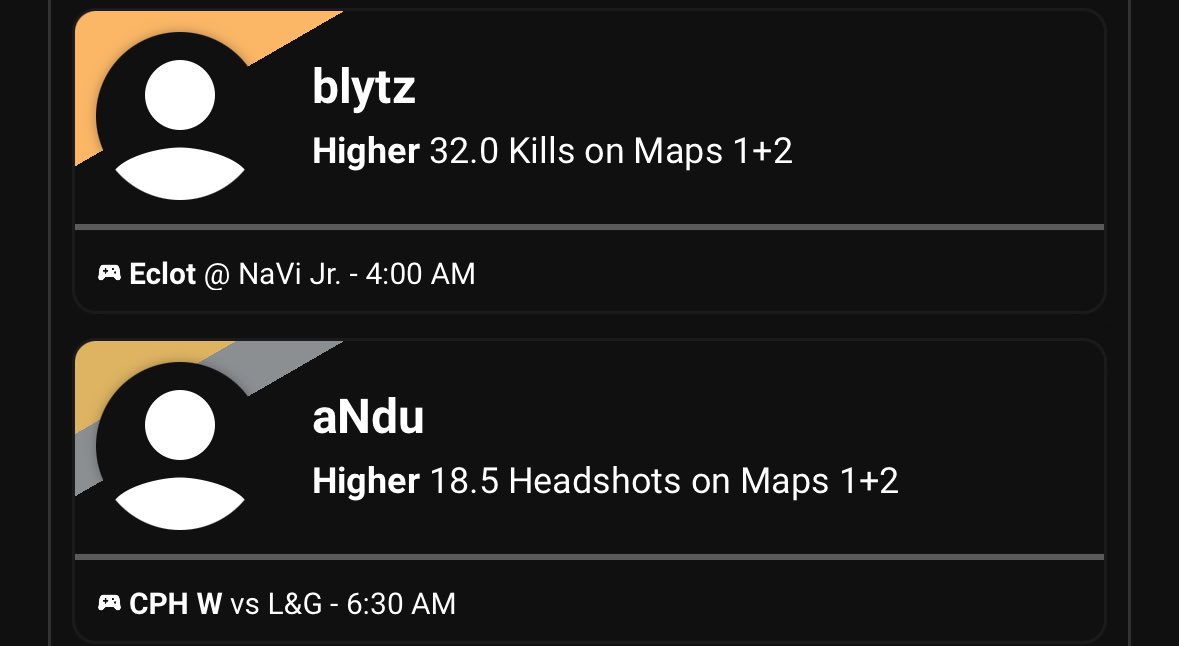 Duk3locks's tweet photo. CS2 LOCKS ππ€
Looking for a sweep after a 5/6 last night.
When we sweep, Iβll be giving a follower that likes 10$!
#cs2prizepicks #cs2underdog https://t.co/GQIKjmr9hu