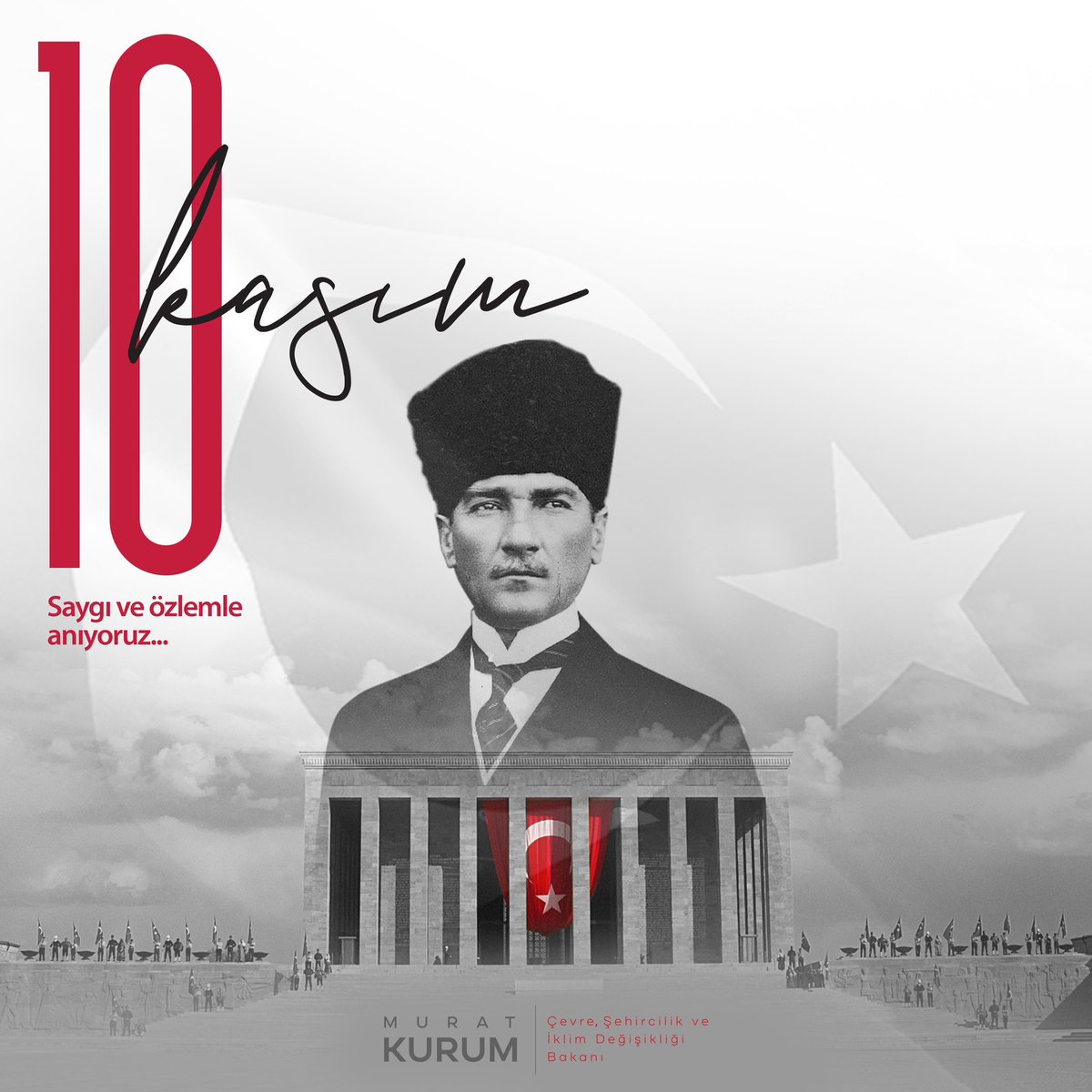 Cumhuriyetimizin kurucusu, milli mücadelemizin lideri Gazi Mustafa Kemal Atatürk’ü ebediyete irtihalinin 86. yıl dönümünde saygı ve rahmetle anıyorum.

Emanet bıraktığı ülkemizi istikbale taşımak için durmadan çalışmaya devam edeceğiz.