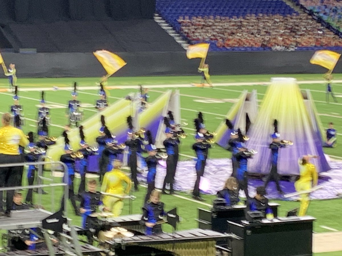 Proud of you Sophie and to the Charger Pride Marching Band for your 7th place finish at the ISSMA State Finals!