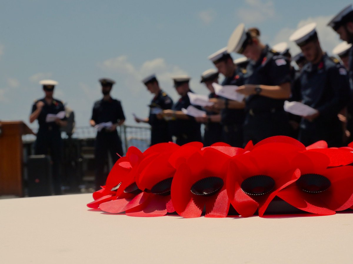 Today, we pause to honor and remember the courage, sacrifice, and dedication of all those who served and continue to serve. We stand together in gratitude for those who made the ultimate sacrifice for our freedom. #LestWeForget #RemembranceDay #RoyalNavy