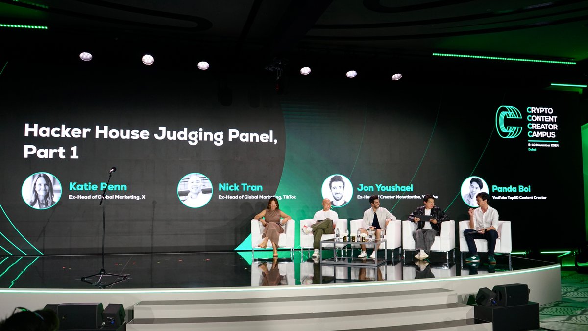 Our judges have taken to the stage! 

#CCCCLive