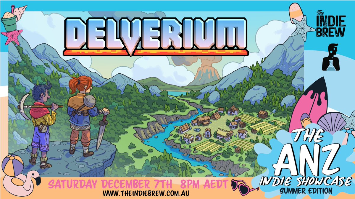 Delverium will be part of the #ANZIndieShowcase on December 7!

Many thanks to <a href="/indiebrewau/">The Indie Brew - Your Indie Game Media Specialists</a> and <a href="/TheIndiEXP/">The IndiEXP 🧪</a> for shining a light on so many great Australian and New Zealand made games!