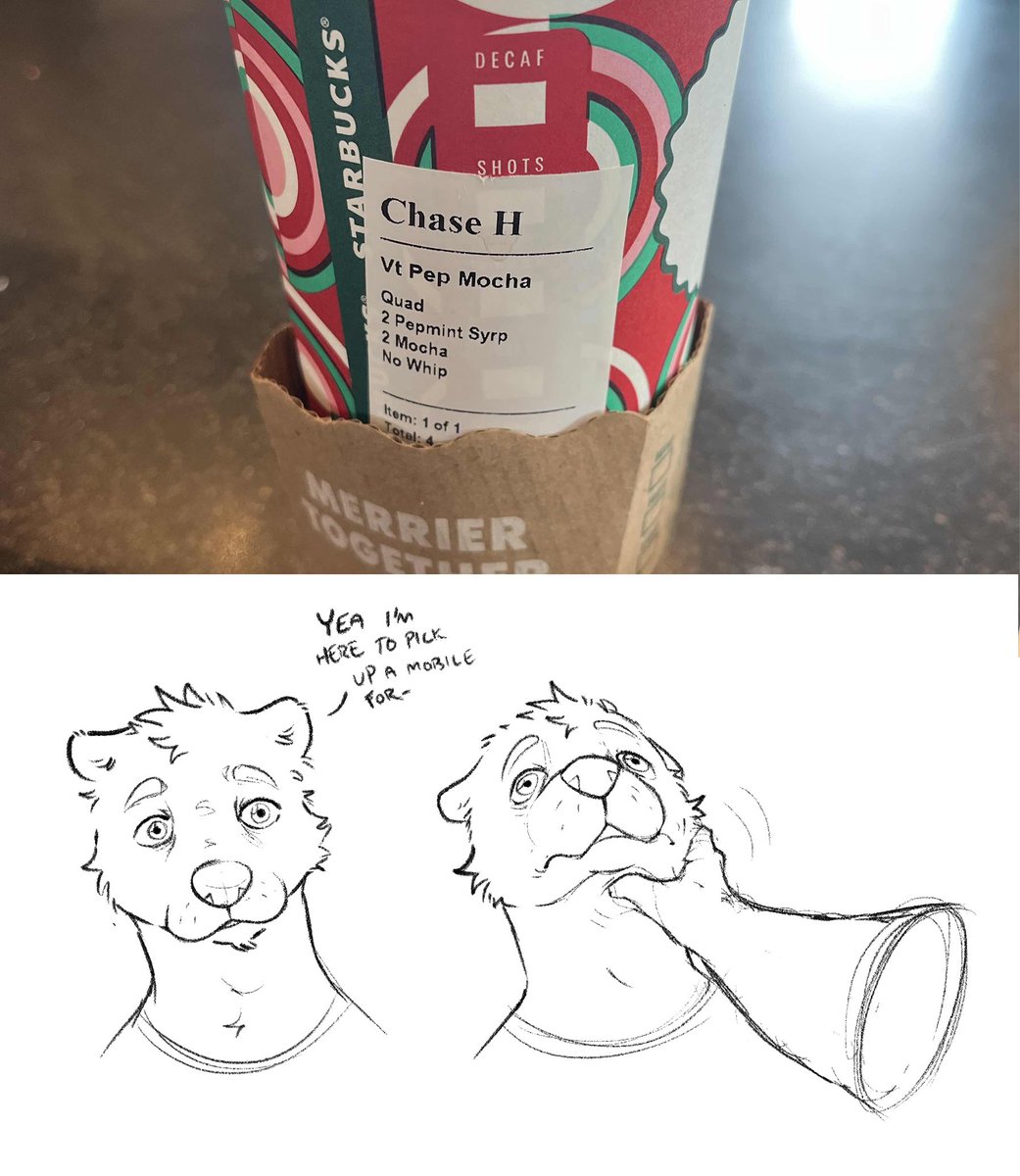 Very special guest at work today