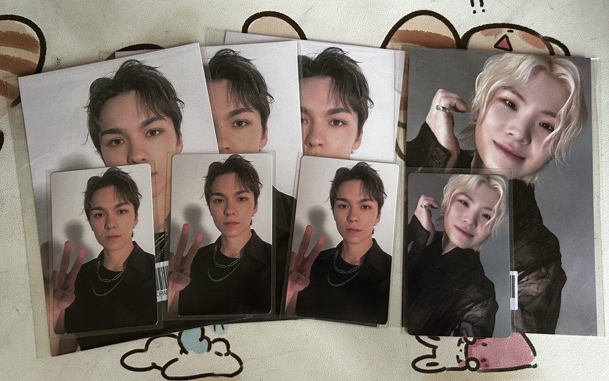 jaymiemou's tweet photo. wtt/wts
12th mini album carat ver. wvs pob

Have: Woozi &amp; Vernon 
Want: Jeonghan or RM10/each

#pasarseventeen #pasarsvtmy https://t.co/d1pVoYsomw