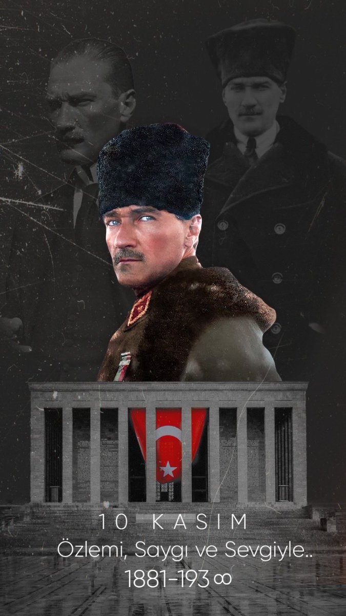 Saygı, özlem, minnet ve rahmetle, daima izinde #10Kasim ♾️