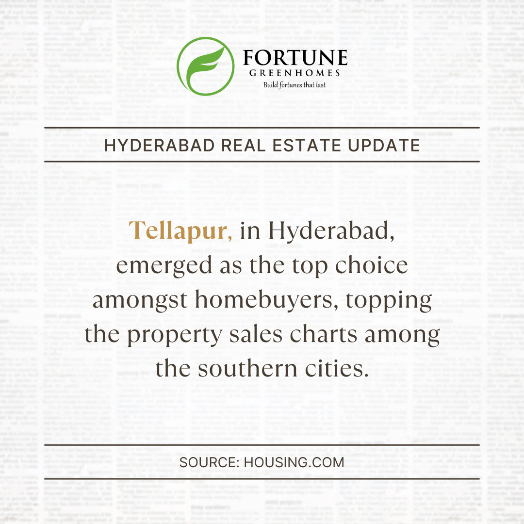 Tellapur is quickly becoming a sought-after destination for Hyderabadis looking to invest in their dream home. With its strategic location, excellent infrastructure, and a vibrant community, it offers the perfect blend of modern living and tranquility.

#Tellapur #Hyderabad