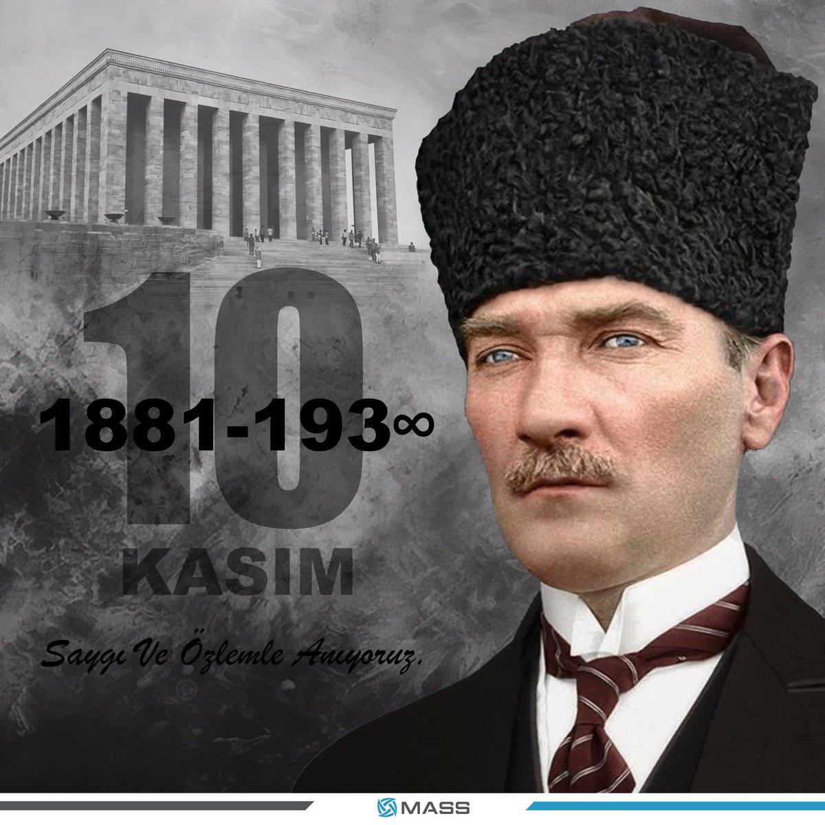 mass4consulting's tweet photo. “Bağımsızlık benim karakterimdir..”
Milli mücadelemizin Başkomutanı Gazi Mustafa Kemal Atatürk'e saygı ile..
#10Kasım https://t.co/mUbzlqTJn7