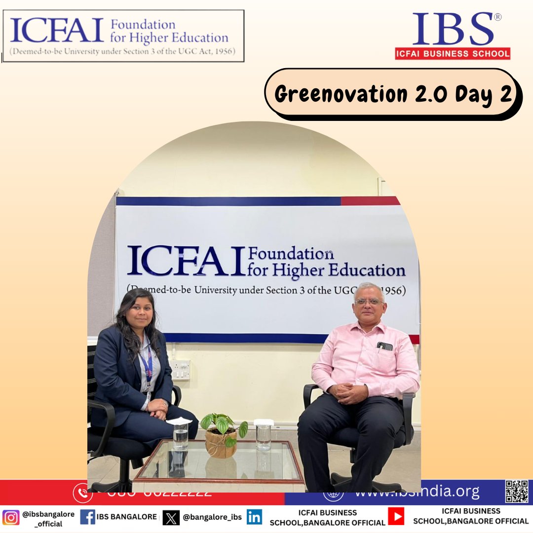 bangalore_ibs's tweet photo. Greenovation 2.0 was a huge success!
Celebrating innovation in sustainability, from waste management to circular economy solutions. Thanks to all the brilliant minds who joined us!

#startups #icfai #ibs #ibsindia #ICFAI #Greenovation #IBSBangalore https://t.co/px4xJ5HeDA