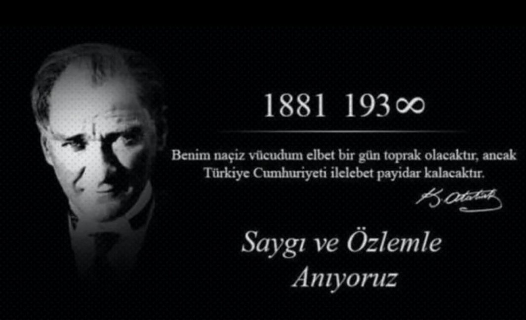 Sevgili ATATÜRK'ÜMÜZ Her AN KALBİMİZDESİN. SAYGIYLA ve SEVGİYLE 🇹🇷