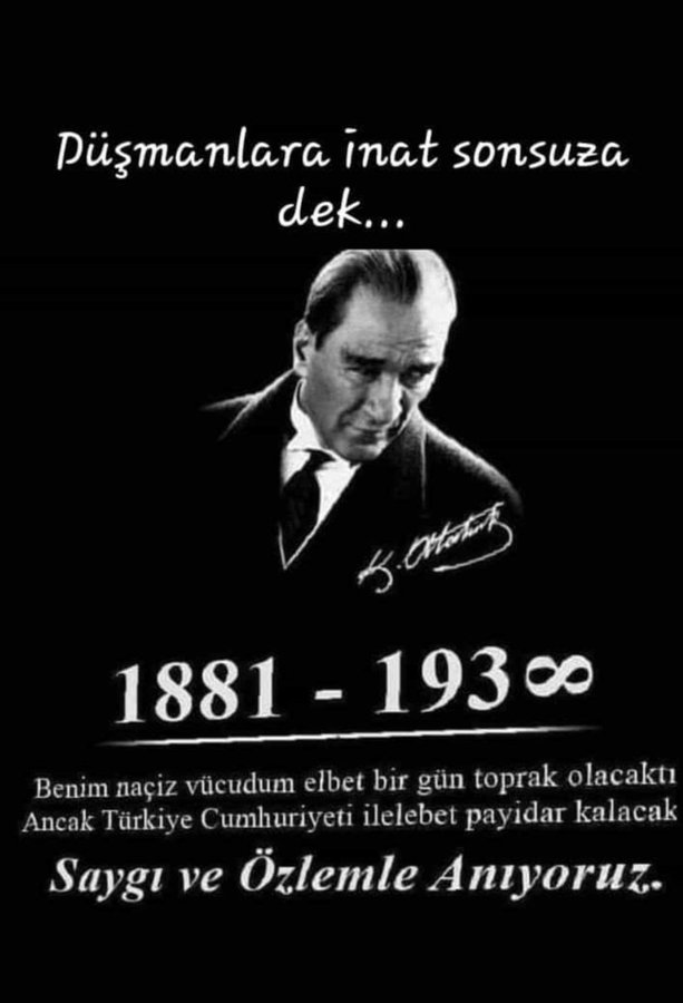 Her #10Kasım'da  
#Anıtkabir dolup taşar.
Sevenler atasına koşar.