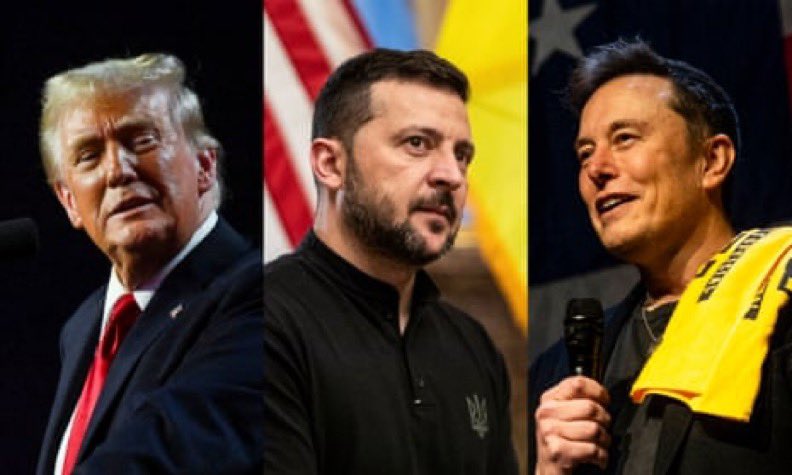 econohaiti's tweet photo. DERNIÈRE MINUTE : Donald #Trump et Elon #Musk ont informé #Zelenskyy que la guerre est terminée et l'ont exhorté à se préparer pour des négociations. Ils ont également déclaré qu'aucun #fonds ou armement supplémentaire ne sera envoyé en #Ukraine. #EconoHaiti https://t.co/HajYMBqDA8