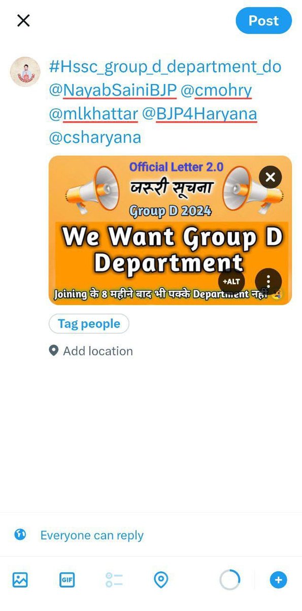 naveen_kat56434's tweet photo. #Hssc_group_d_department_do https://t.co/nduXOCdpol