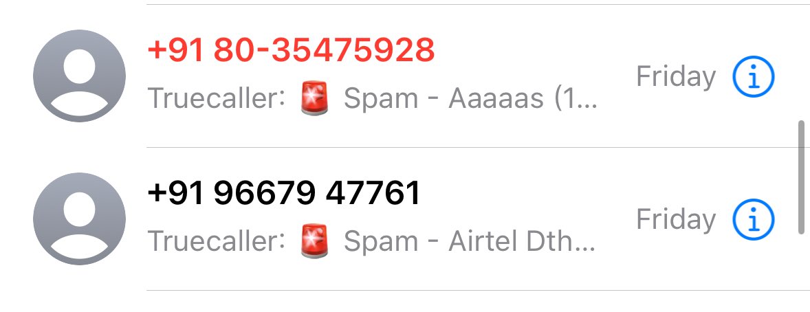 asifeqbal_'s tweet image. Hey @airtelindia, I'm getting constant spam calls despite being registered with DND. This is frustrating and unacceptable. Please take action to stop these calls immediately. #AirtelAI #SpamCalls #StopSpam